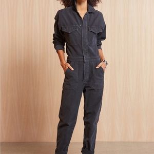 Citizens of Humanity MARTA Jumpsuit in Washed Black